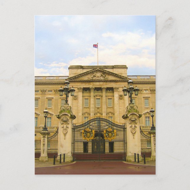 Buckingham Palace Postcard (Front)