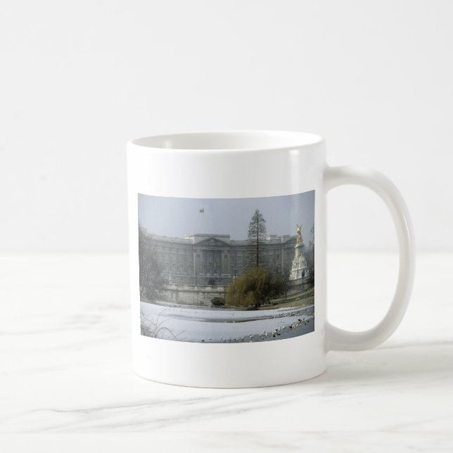 Buckingham-Palace Postcard No.7 Coffee Mug (Right)