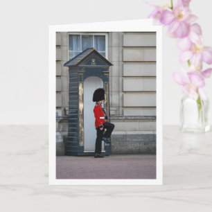 Buckingham Palace Queen's Guard Card