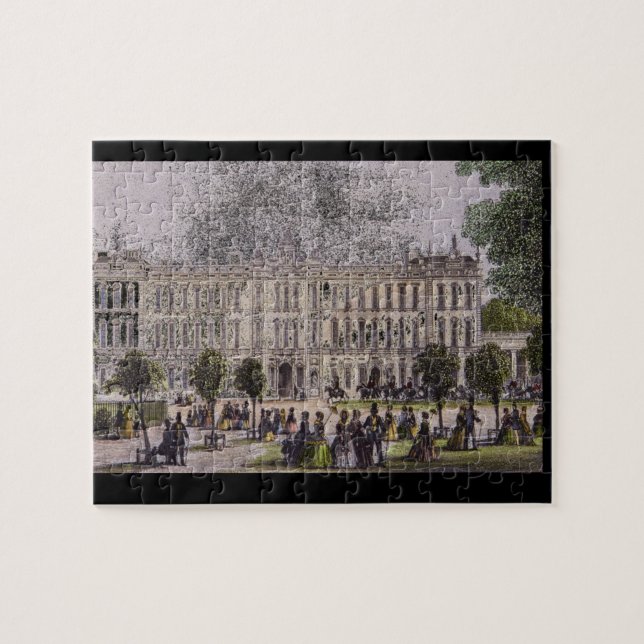 Buckingham Palace', Thomas Hosmer_Engravings Jigsaw Puzzle (Horizontal)