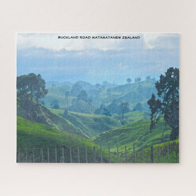 Buckland Road Matamata New Zealand Jigsaw Puzzle (Horizontal)