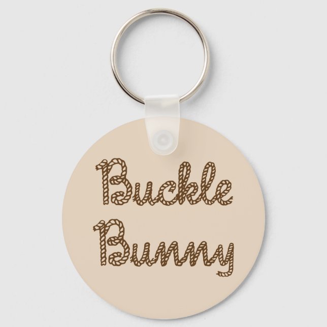Buckle Bunny Key Ring (Front)