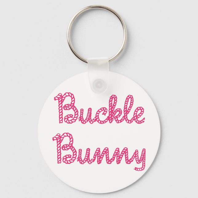 Buckle Bunny Key Ring (Front)