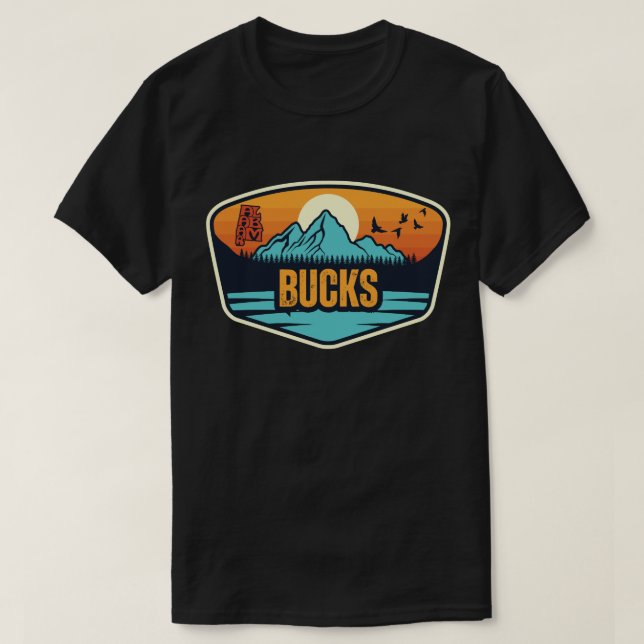 Bucks, Alabama T-Shirt (Design Front)