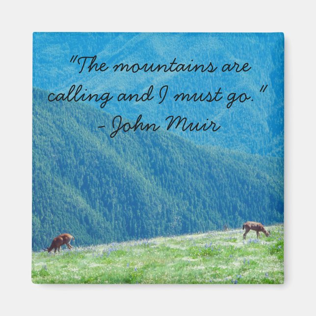 Bucks by the Mountains Magnet (Front)