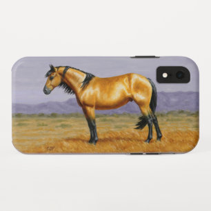 Bucksin Wild Horse Mustang Stallion iPhone XR Case