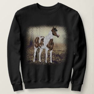 Buckskin Tobiano Paint Horse Sweatshirt