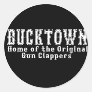 Bucktown Brooklyn Classic Round Sticker