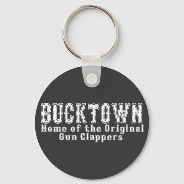 Bucktown Brooklyn Key Ring (Front)