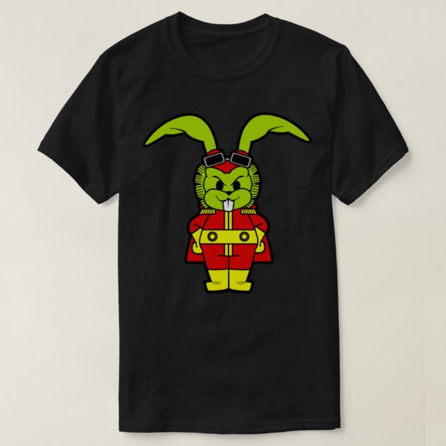 Bucky OHare Chibi T-Shirt (Design Front)