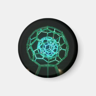 Buckyball Sculpture #3 Magnet