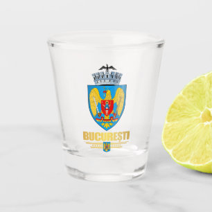 Bucuresti (Bucharest) COA Shot Glass