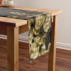 Bud Gilt Short Table Runner