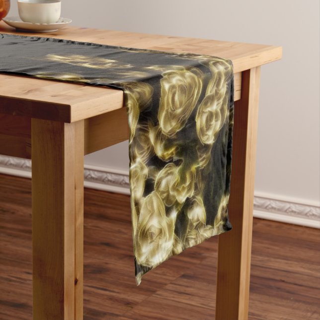 Bud Gilt Short Table Runner (In Situ)