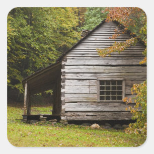 Bud Ogle House, Great Smoky Mountains National Square Sticker