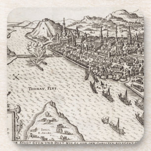 Buda and Pest Besieged by the Christians in 1602, Coaster