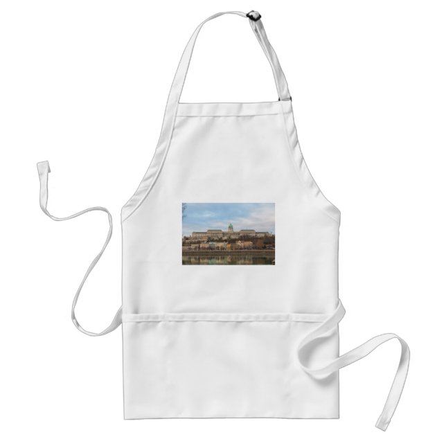 Buda Castle Hungary Budapest at day Standard Apron (Front)