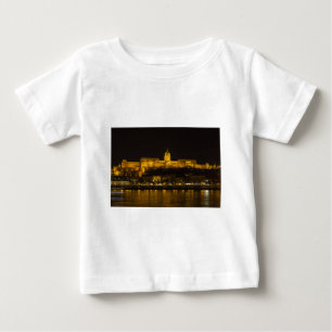 Buda Castle Hungary Budapest at night Baby T-Shirt