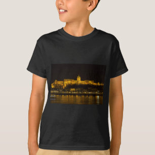 Buda Castle Hungary Budapest at night T-Shirt