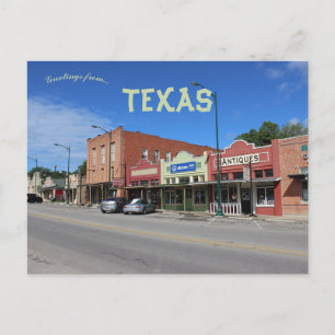 Buda Hays County Texas Postcard