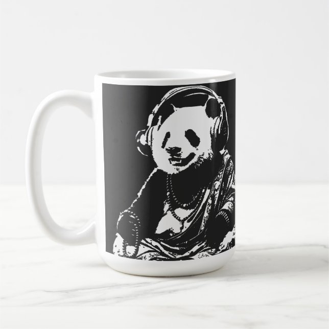 Buda Panda Coffee Mug (Left)