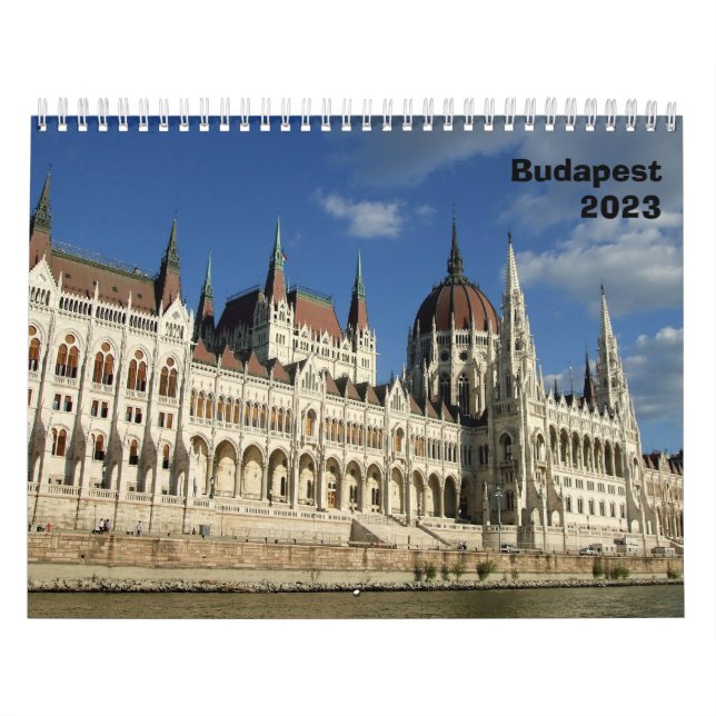 Budapest Architecture - 2023 Calendar (Cover)