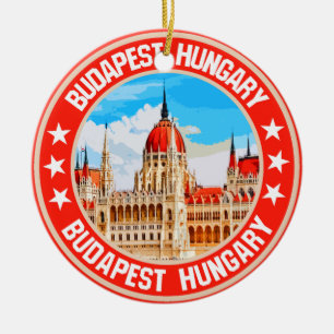 Budapest                                           ceramic ornament