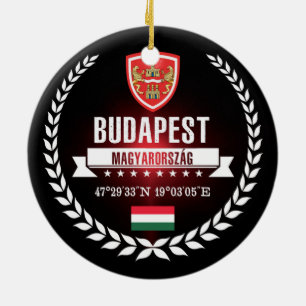 Budapest Ceramic Ornament