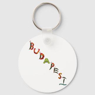 Budapest Chilli Peppers Key Ring