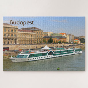 Budapest: Cruise boat on the Danube, Hungary    Jigsaw Puzzle