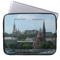 Budapest custom text laptop sleeves 2