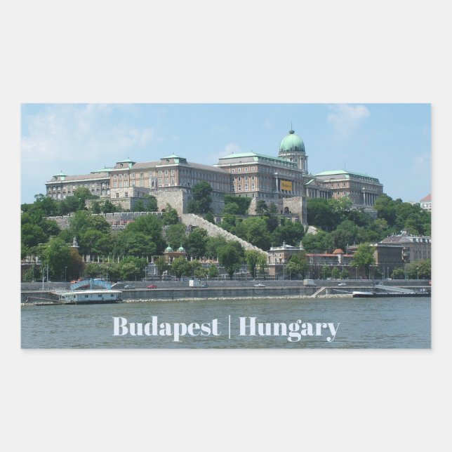 Budapest custom text stickers 1 (Front)
