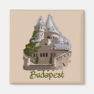 Budapest: Fisherman's Bastion Magnet