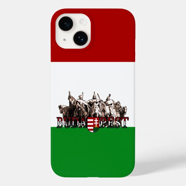 Budapest Heroes Hungarian Flag Case-Mate iPhone Case (Back)