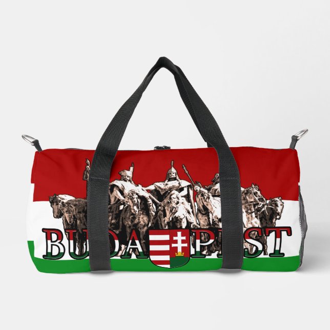 Budapest Heroes Hungary Duffle Bag (Front)