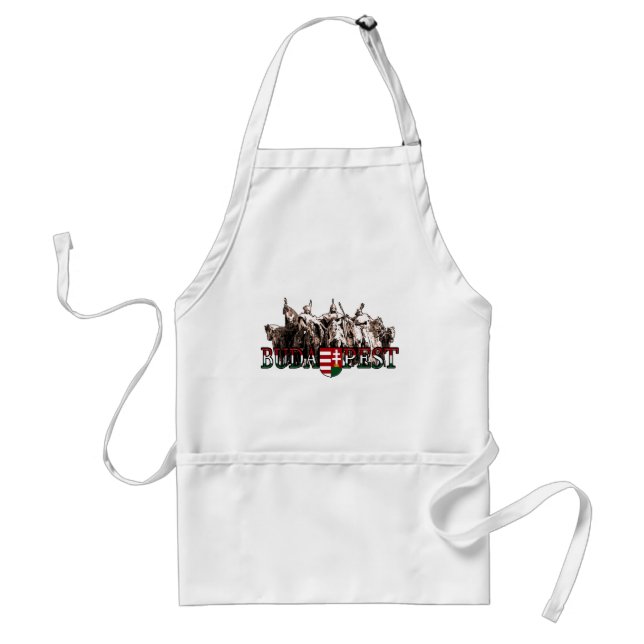 Budapest Hungarian Heroes Standard Apron (Front)