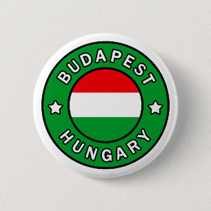 Budapest Hungary 6 Cm Round Badge
