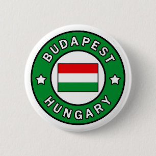 Budapest Hungary 6 Cm Round Badge