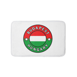 Budapest Hungary Bath Mat