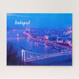 Budapest Hungary by night Jigsaw Puzzle