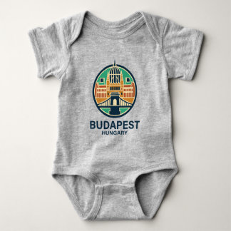 Budapest Hungary Europe Baby Bodysuit