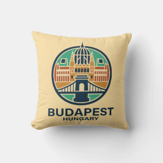 Budapest Hungary Europe Cushion