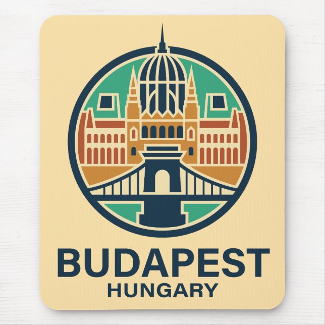 Budapest Hungary Europe Mouse Pad (Front)