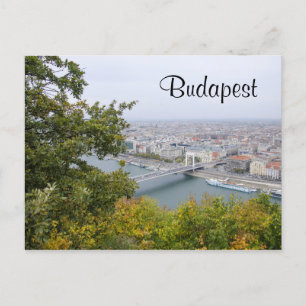 Budapest Hungary Landscape Postcard