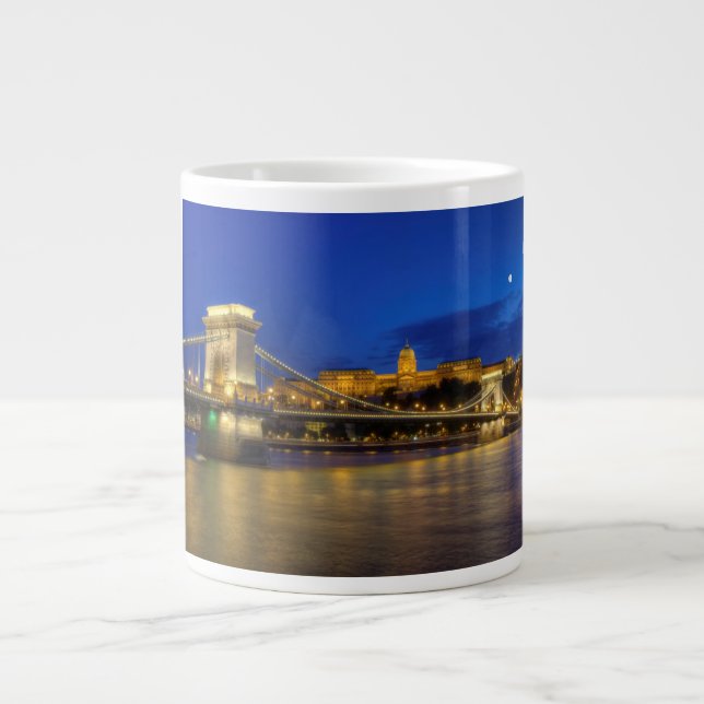 Budapest, Hungary Large Coffee Mug (Front)