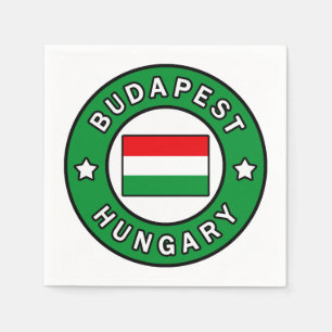 Budapest Hungary Napkin