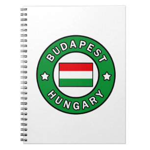 Budapest Hungary Notebook
