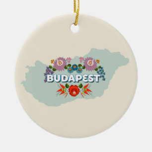 Budapest, Hungary Ornament
