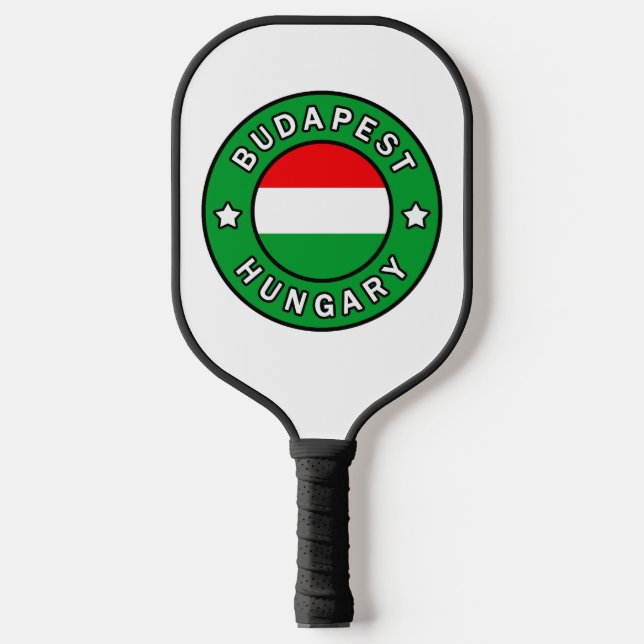 Budapest Hungary Pickleball Paddle (Front)