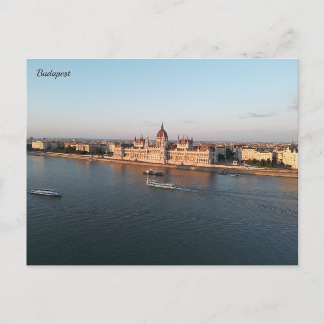 Budapest Hungary Postcard (Front)